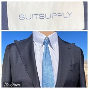 Suitsupply Havana‎ Slim Fit Blazer Wool S110 Vitale Barberis Canonico Men 44(37
